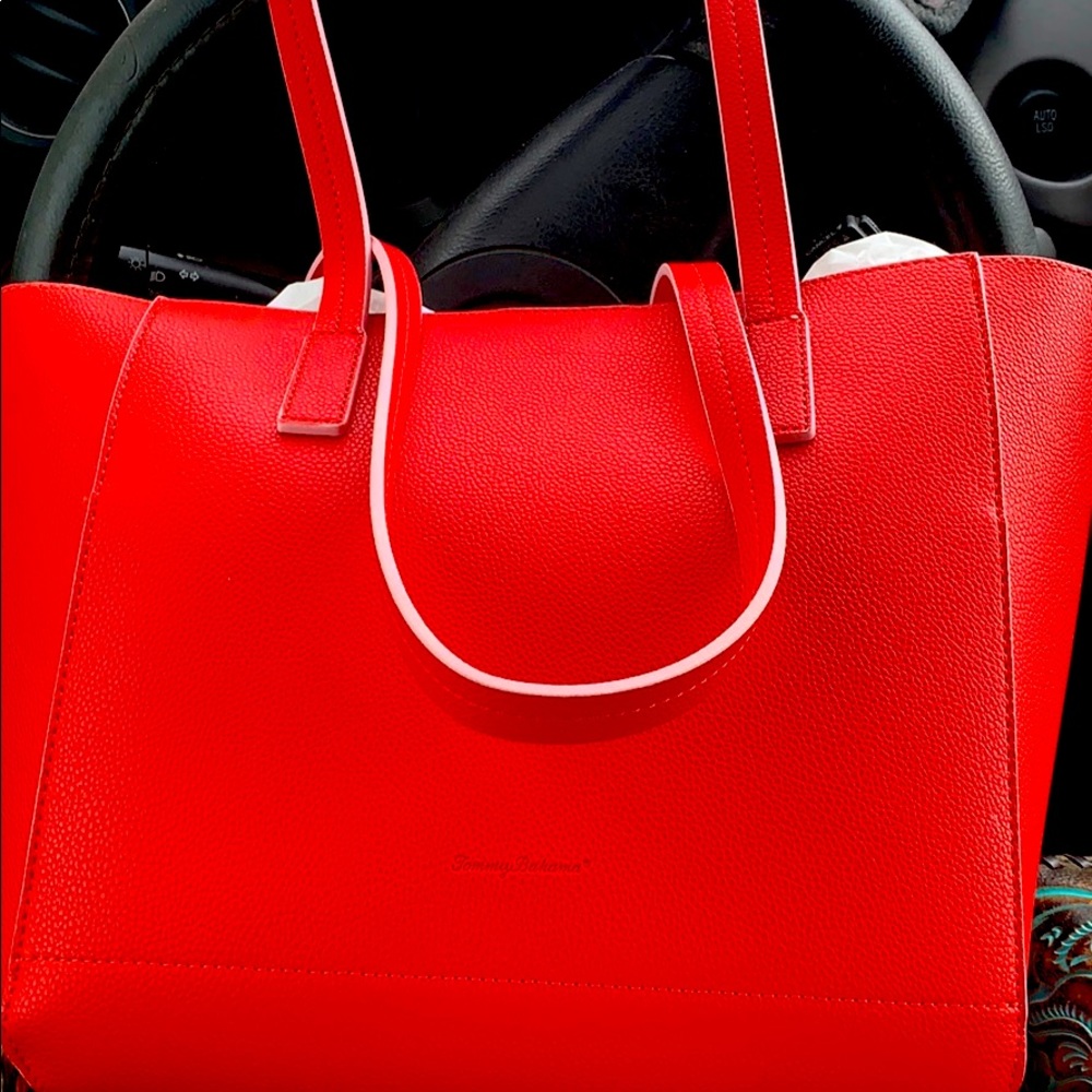 Tommy Bahama Red Tote